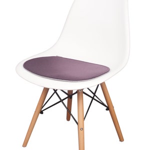 Coussinet en feutre écologique modéré de 8 mm adapté aux chaises latérales Eames en fibre de verre et en plastique image 8
