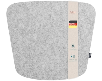 Almohadilla de fieltro de 4 mm apta para la bandeja de plástico Ikea Skalsta, color beige - 36 colores - de comercio justo y fabricada en Colonia.