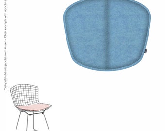 Coussin rembourré en feutre écologique adapté au Bertoia Wire