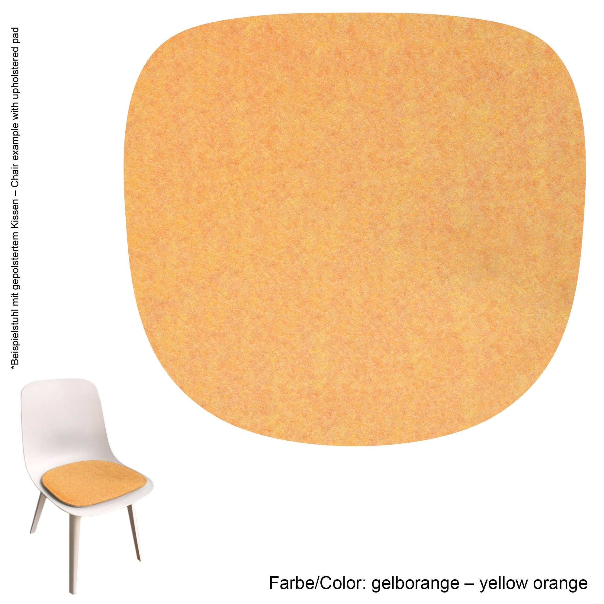 Leraren dag inzet titel Eco vilt pad 4 mm passend voor Ikea Odger stoel kussen niet - Etsy Nederland