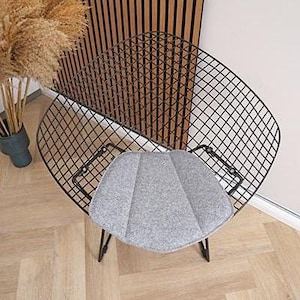 Padded felt cushion suitable for Bertoia Diamond Chair - small version