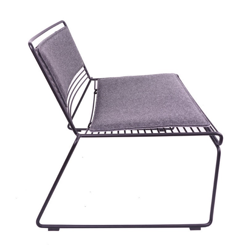 Coussin en feutre écologique 23 mm adapté à Hay Hee Lounge Chair SET avec coussin de dossier image 5