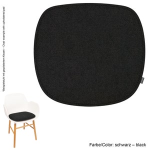 8 mm Eco felt pad suitable for Normann Copenhagen Form Chair (with and without armrests)