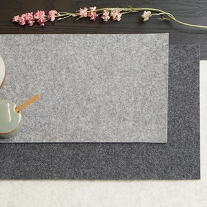 35 cm deep Eco felt 4 mm table runner universal length in desired size vegan, fair, made in cologne image 4