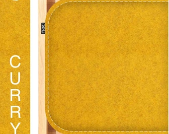 45 cm deep Eco felt 23 mm bench pad padded universal – length in desired size