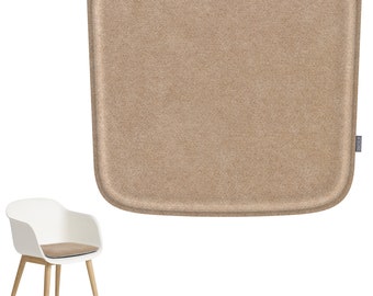 Gewatteerd ecovilt kussen geschikt voor Muuto - Fiber Fauteuil