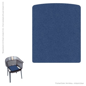 Ecoviltpad van 4 mm geschikt voor Kartell Papyrus