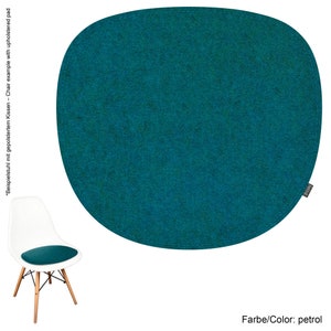 8 mm Moderate Eco Felt Pad suitable for Eames Fiberglass & Plastic Sidechairs