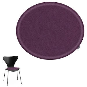 Cojín acolchado de fieltro ecológico adecuado para Arne Jacobsen / Fritz Hansen Serie 7 - 3107
