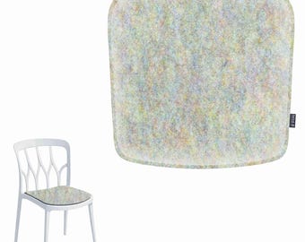 Padded rPET felt cushion suitable for Bontempi Galaxy chair made of felt, Fair, Vegan & Made in Cologne