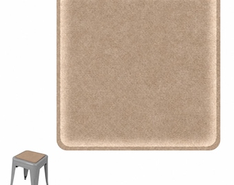 Padded 23 mm felt cushion/pad suitable for Tolix stools - made in Cologne
