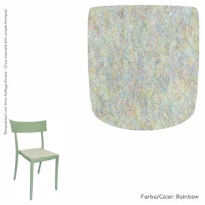8 mm eco viltpad geschikt voor Kartell Catwalk