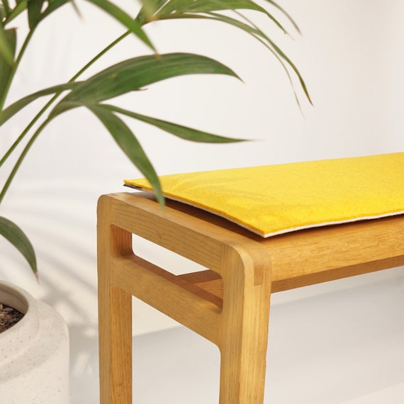 35 Cm Deep Eco Felt 23 Mm Bench Cushion Padded Universal Length in