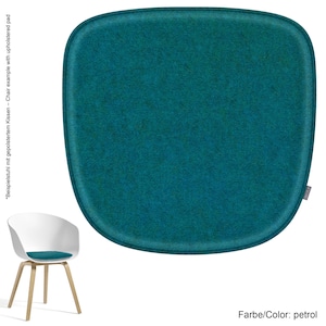 Padded eco felt cushion suitable for Hay - AAC - about a chair - AAC 20 - 28 - felt cushion