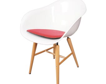 4 mm felt pad suitable for Kare Forum Wood chair - 36 colours - fair & made in Cologne