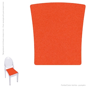 Ecoviltpad van 4 mm geschikt voor Kartell Victoria Ghost