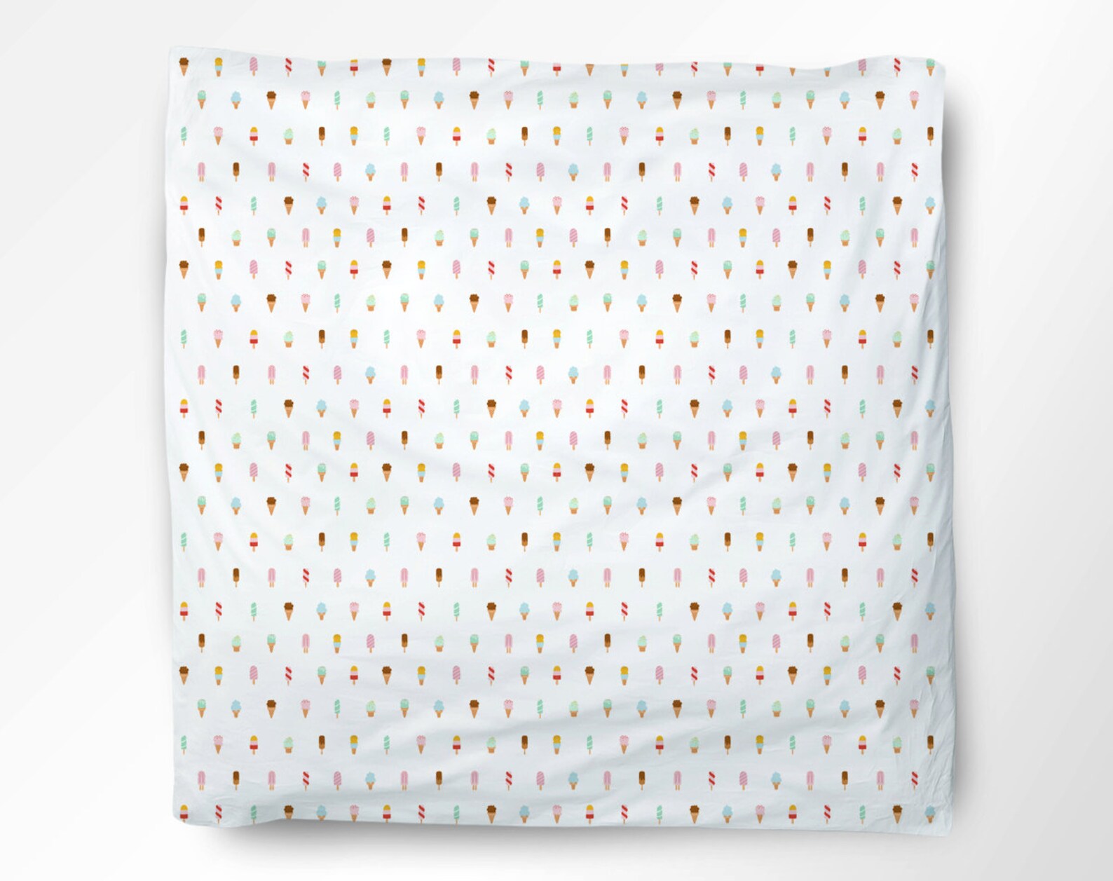 Ice Cream Duvet Cover Ice Cream Bedding Kids Duvet Cover Etsy