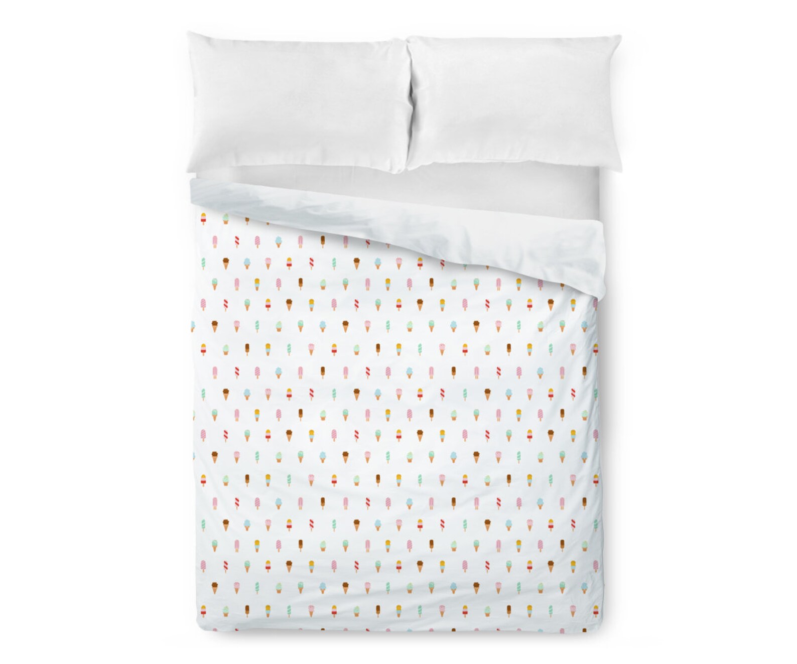 Ice Cream Duvet Cover Ice Cream Bedding Kids Duvet Cover Etsy