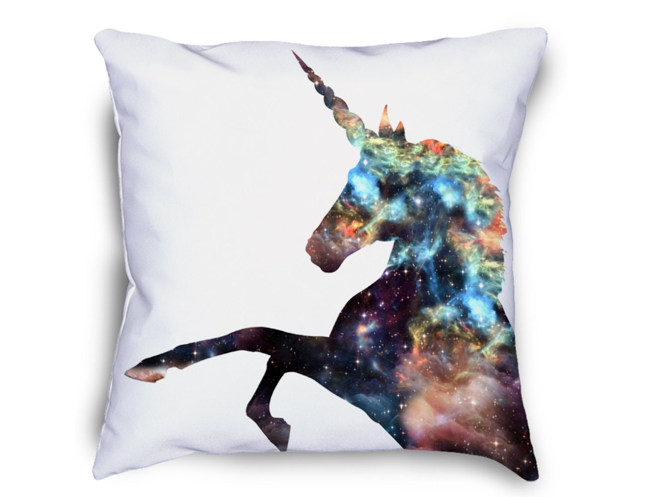 unicorn throw pillow