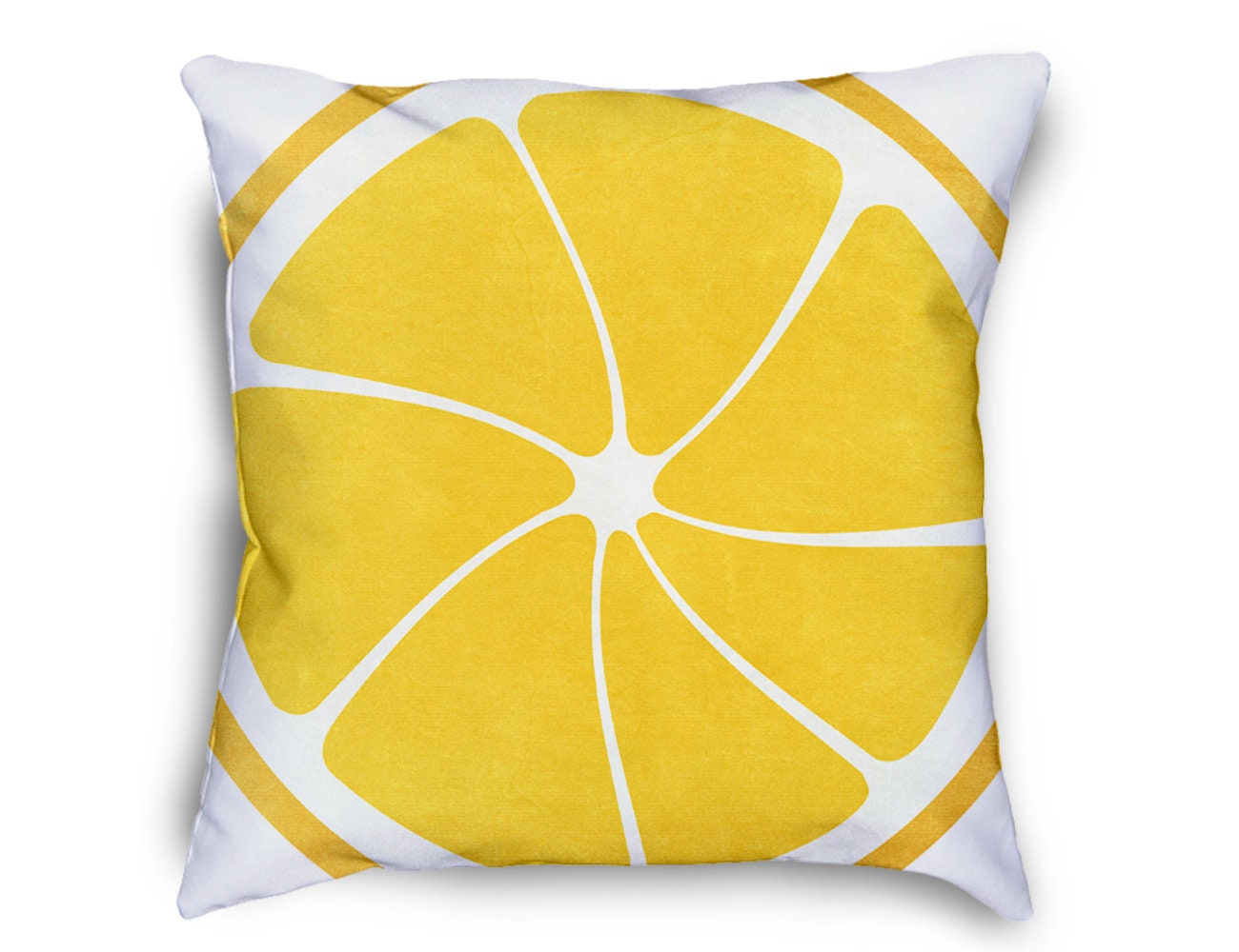 Lemon Pillow Lemon Decor Yellow Throw Pillow Fruit Pillow Etsy