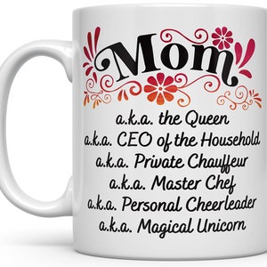 Mom Mug, Mother&#39;s Day Gift, Mom Gift, Mom Coffee Mug, Mother&#39;s Day Mug, Funny Mom Mug, Cool Mom Mug, Gift for Mom, Mom Birthday Gift