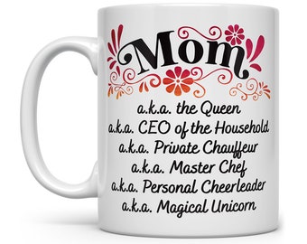 Funny Mom Coffee Mug, Mother's Day Gift, 11oz Ceramic