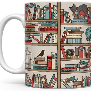 Book Lover Mug, Book Mug, Bookish Mug, Bookish Gifts, Book Lover Gift, Book Coffee Mug, Bibliophile Gifts, Bookworm Mug, Bookworm Gifts