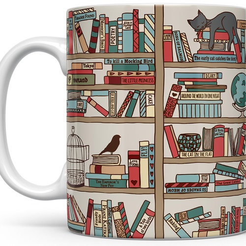 Book Lover Mug, Book Mug, Bookish Mug, Bookish Gifts, Book Lover Gift, Book Coffee Mug, Bibliophile Gifts, Bookworm Mug, Bookworm Gifts