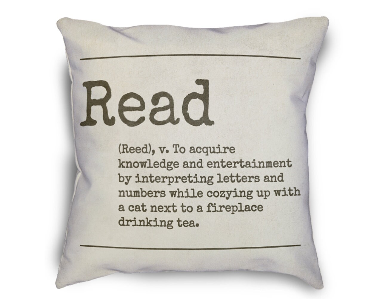 book reading pillow