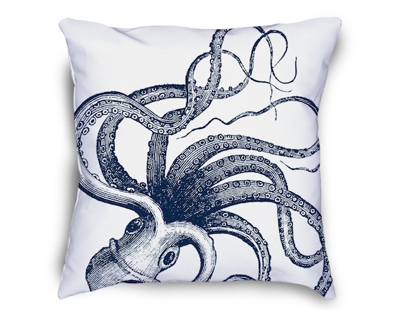 US SELLER sea animals octopus cushion cover decorative sofa pillow covers 