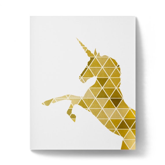 geometric unicorn print unicorn art unicorn silhouette etsy ireland
