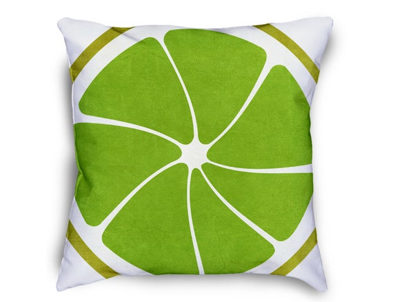 lime green pillows