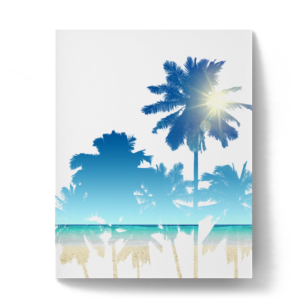 Palm Tree Print Palm Tree Art Beach Art Beach Decor Beach - Etsy