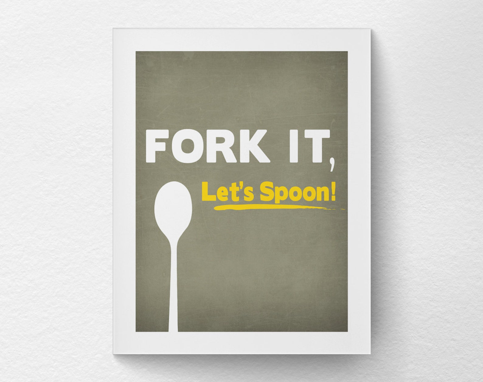 Kitchen Wall Decor Kitchen Wall Art Typography Poster Wall | Etsy