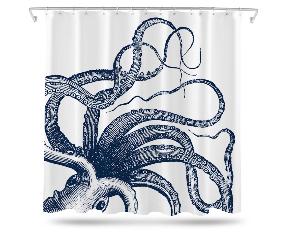 Octopus Shower Curtain