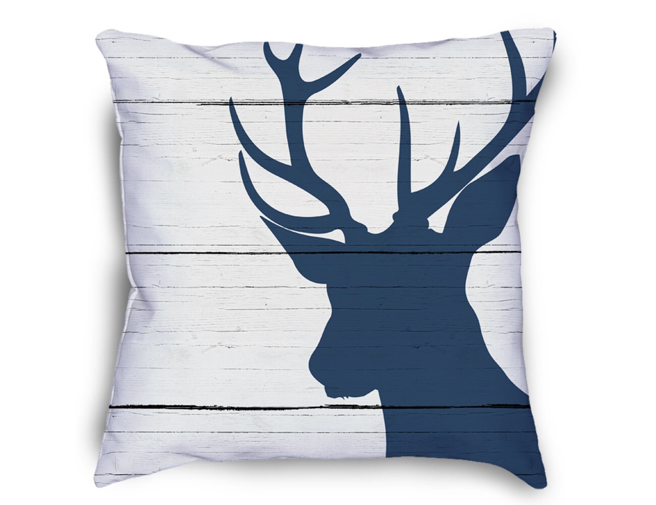 Deer Throw Pillow Deer Decor Stag Pillow Rustic Deer Etsy