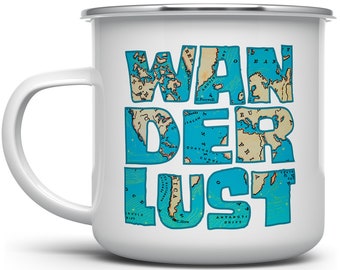 Wanderlust Campfire Coffee Mug, Adventure Camping Mug, Travel Mug, Camp Mug, Travel Lover Gift, Explore Mug, Outdoor Gifts, Graduation Gift