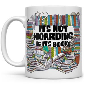 Book Mug, Book Lover Mug, Book Lover Gift, Bookish Mug, Bookish Gifts, Bibliophile Mug, Bookworm Mug, Bookworm Gifts, Gift For Librarian