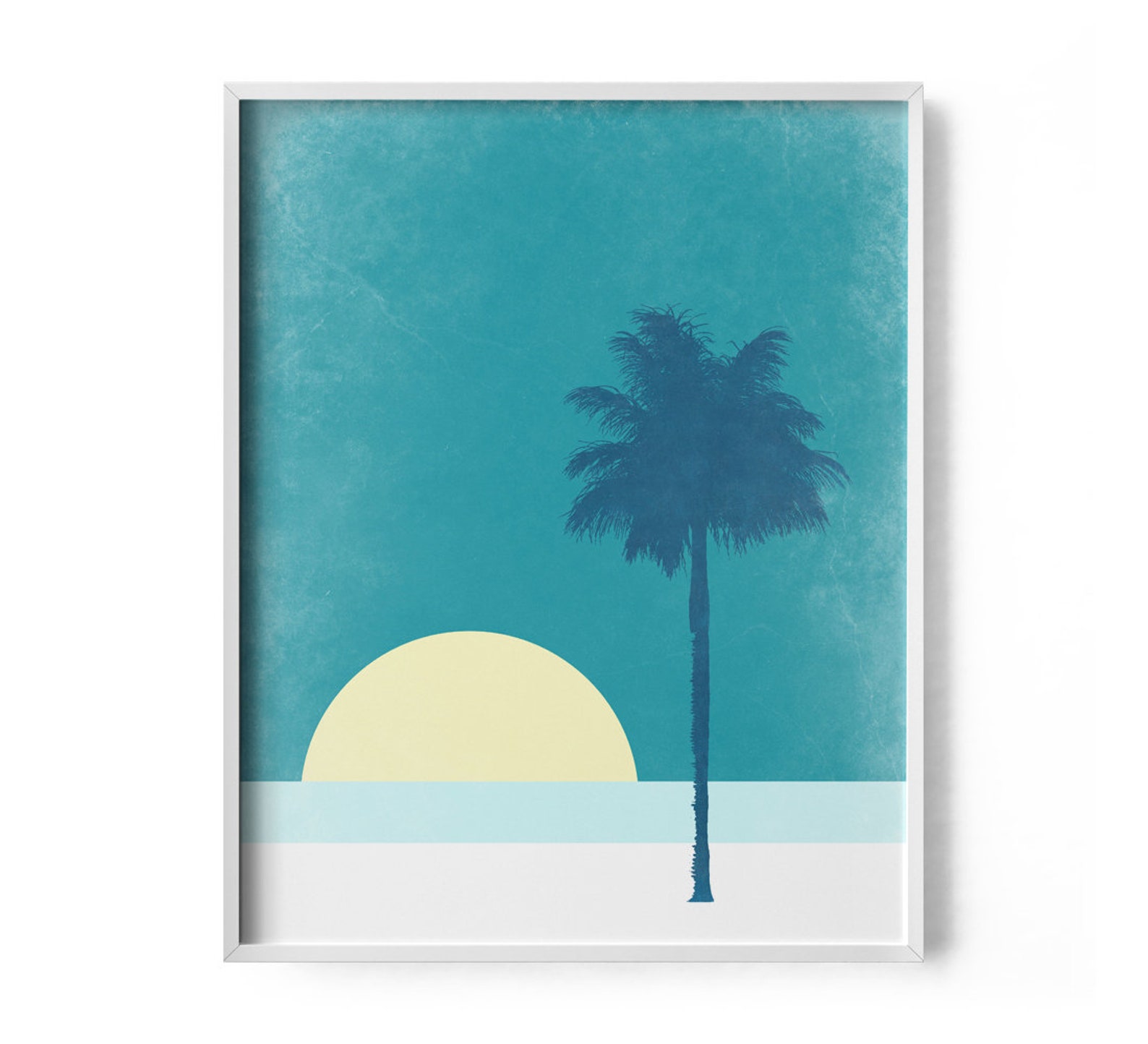 Beach Decor Beach Print Beach Poster Sunset Art Beach Art Etsy