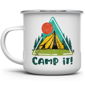 Camp It Campfire Mug, Camping Mug, Outdoor Mugs, Nature Mug, Hiking Mug, Camp Mug, Camper Coffee Mug, Camping Lover Gift, Explore Mug