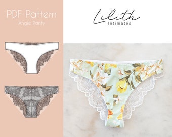 Angie Panty PDF Pattern - Lingerie sewing pattern