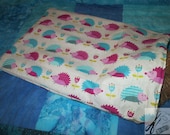 Teal  and  Magenta Hedgehog Cuddle Sack Cuddle Bag for Hedgehogs Small Pets Snuggle Sack