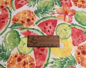 Watercolor Tropical Fruit Cuddle Bag for Hedgehogs Ferrets Degus Small Pets Snuggle Sack