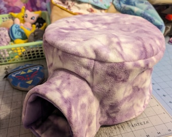 Purple Marble Igloo Cover for Hedgehogs, Guinea Pigs, Rats, Ferrets, Degus and many small pets