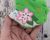 Shy Green Spirit Hedgie Mint Stuffed Fleece Hedgehog Rat Guinea Pig Degus Chinchilla Enrichment Toy Small Animal Cage Buddy Photo Prop