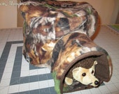 Real Tree Camo With Hidden Deer Igloo Cover for Hedgehogs, Guinea Pigs, Rats, Ferrets, Degus and many small pets