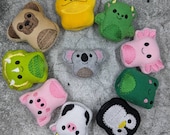 Pudgey Pals Mint Stuffed Fleece Hedgehog Rat Guinea Pig Degus Chinchilla Enrichment Toy Small Animal Cage Buddy Photo Prop