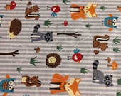 Gray Striped Hedgehog and Friends Cuddle Bag for Hedgehogs Ferrets Degus Small Pets Snuggle Sack