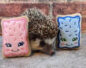 Kawaii Poptart Pastry Mint Stuffed Hedgehog Toy Cage Buddy Chibi Friend