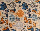 Orange Themed Hedgehogs and Friends Cuddle Bag for Hedgehogs Ferrets Degus Small Pets Snuggle Sack